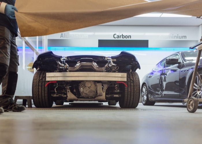McLaren carbon werkplek